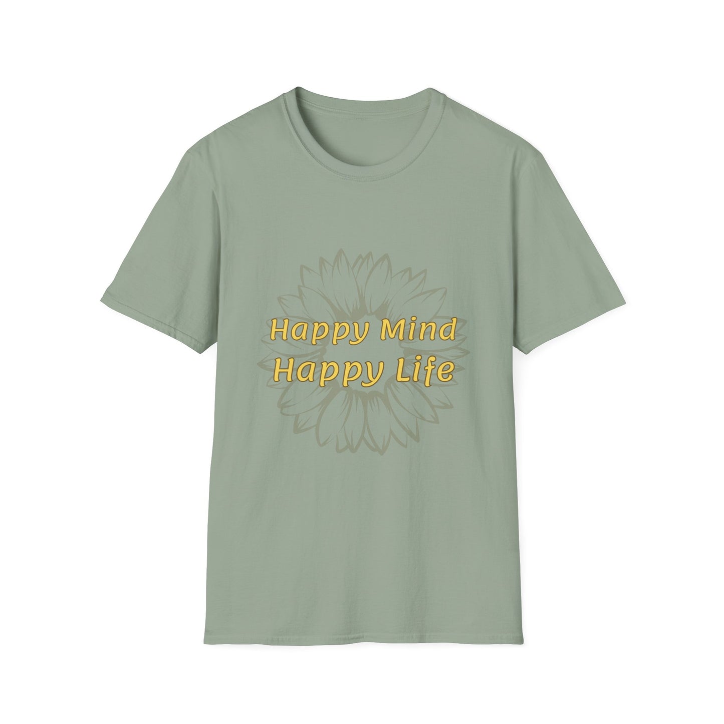 Happy Mind Happy Life Women's Tshirt