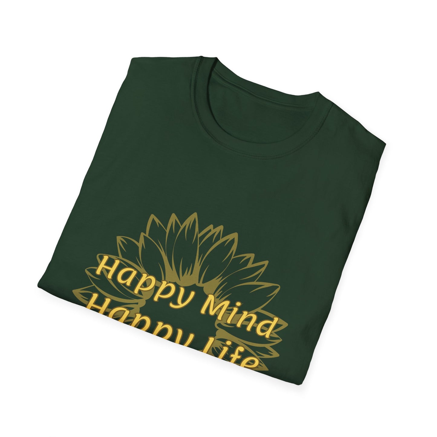 Happy Mind Happy Life Women's Tshirt