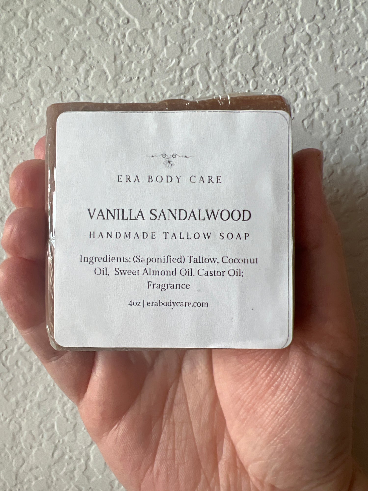 Vanilla Sandalwood Handmade Tallow Soap