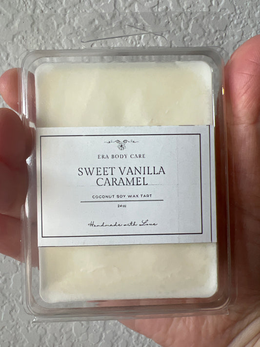 Sweet Vanilla Caramel Wax Tart
