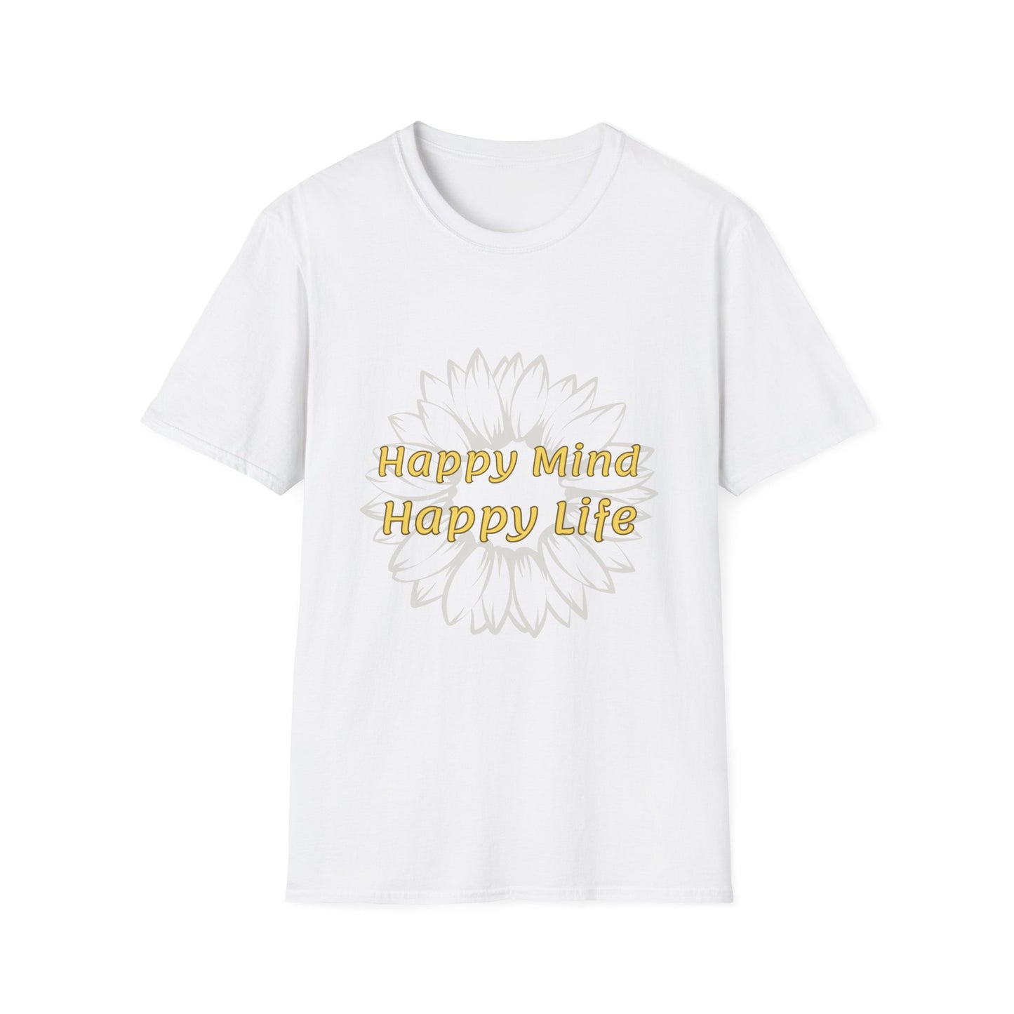 Happy Mind Happy Life Women's Tshirt