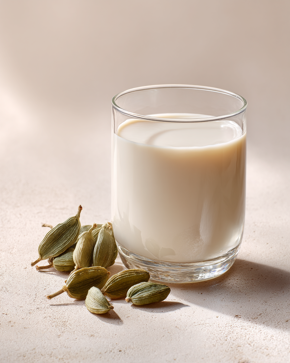 Black Cardamom & Cream Scented Candle