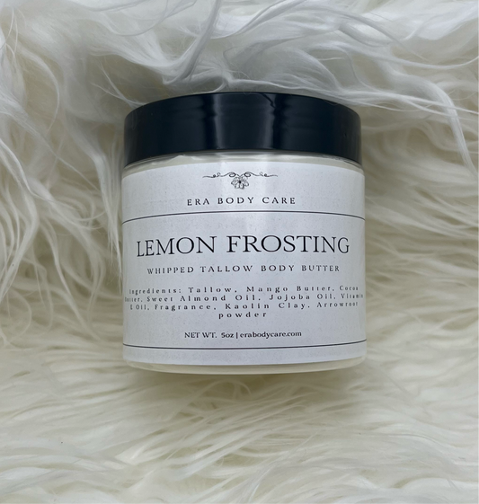 Lemon Frosting Whipped Tallow Body Butter