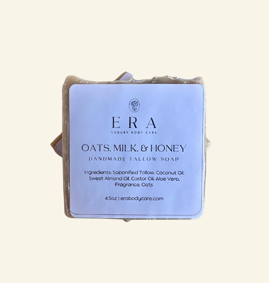 Oats, Milk, & Honey Tallow Soap