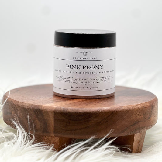 Luxury Sugar Scrub - Pink Peony